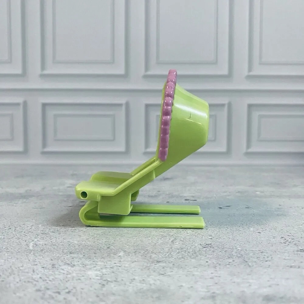 Fisher Price Loving Family Everything for Baby Bouncy Seat Lime Green and Pink